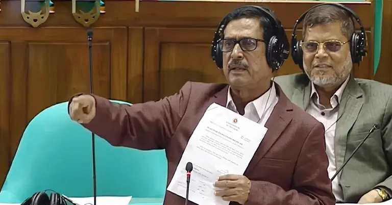 জাতীয় সংসদে ফজলুর রহমান